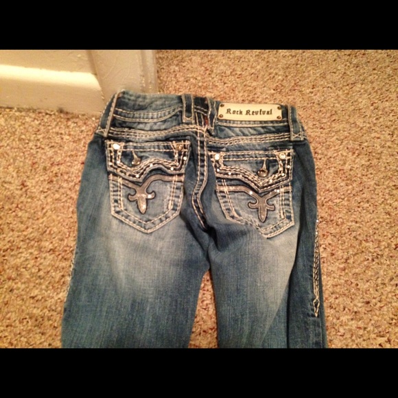 Rock revival jeans, like new!