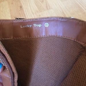 Kids size 12 heel boots