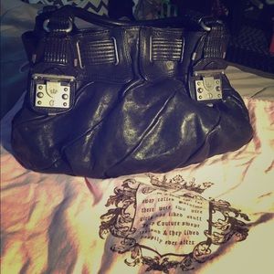Juicy Couture Slouch Leather Tote Bag