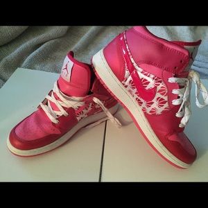 Pink air Jordan's GREAT PRICE