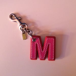 Authentic "M" coach keychain