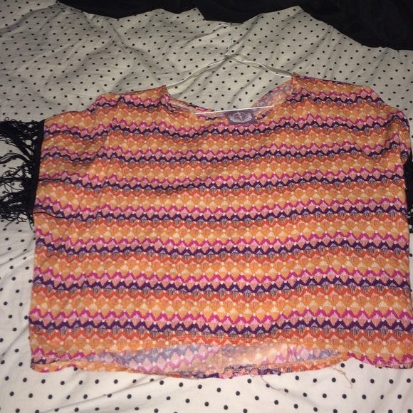 Chevron pattern shirt