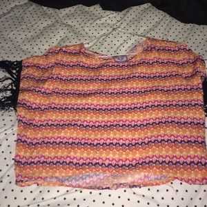 Chevron pattern shirt