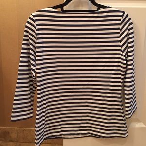 J. McLaughlin Tops - J. McLaughlin Wavesong Boatneck Striped Shirt J. McLaughlin Tops - J. McLaughlin Wavesong Boatneck Striped Shirt