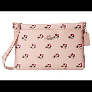 NWT Coach  floral crossbody