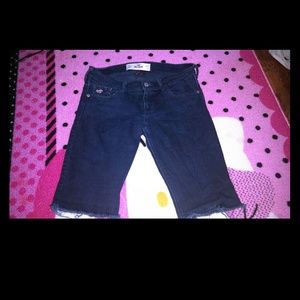Holister jeans cut into shorts
