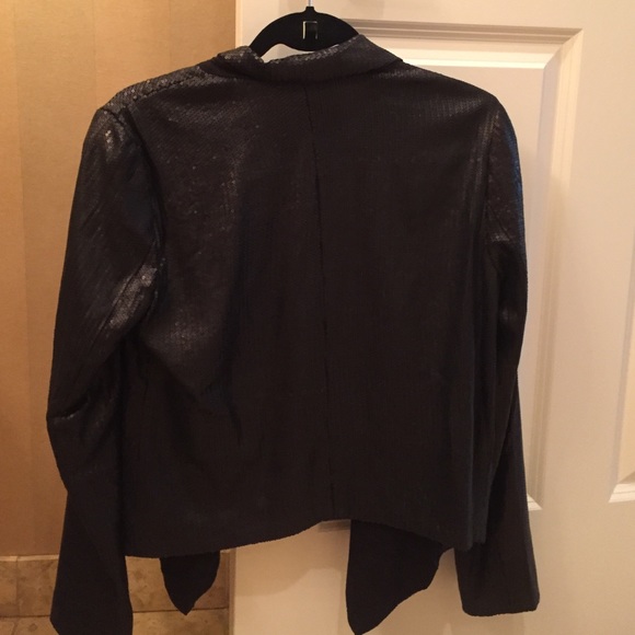Buckley Jackets & Coats - Black Sequined Blazer Size 4 Buckley Jackets & Coats - Black Sequined Blazer Size 4