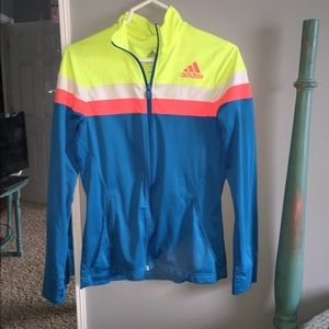 Neon Adidas jacket