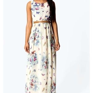 Maxi dress cream color