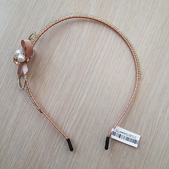 Lovely Bejeweled Bow Hairband