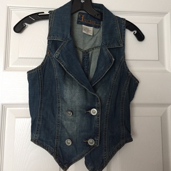 Denim vest