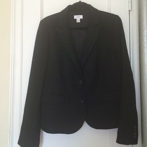 LOFT Size 14 black blazer - like new