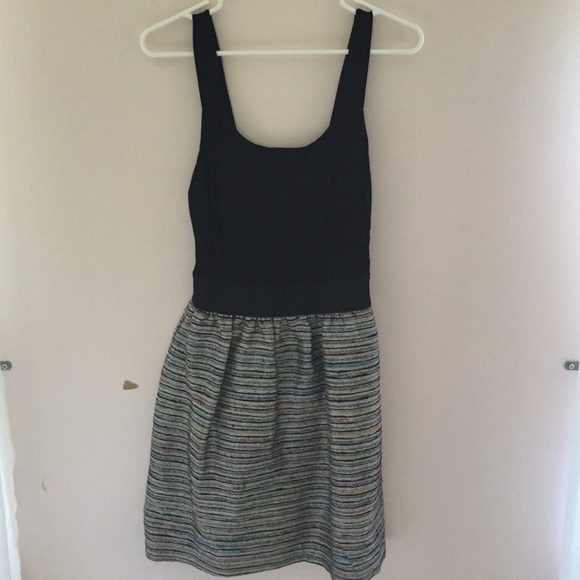 Aqua Peplum Dress