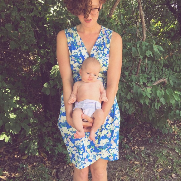 Gorgeous maternity wrap dress