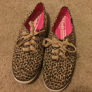 Leopard print Keds