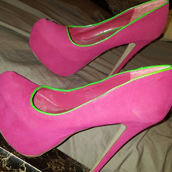 High heels worn 3times