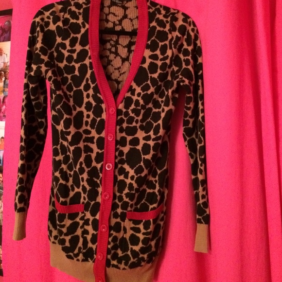 Cheetah sweater - Picture 1 of 4
