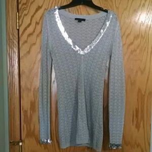 Express sequin sweater
