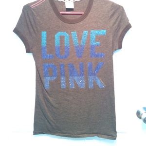love pink t shirt