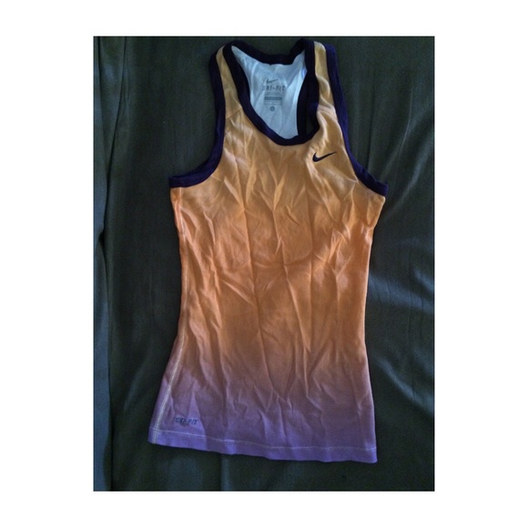 Ombré Nike dri fit tank top