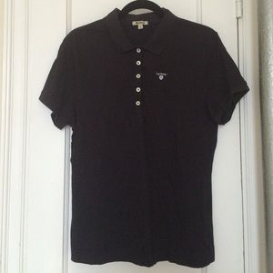 Barbour polo shirt navy blue - size 14