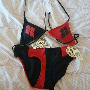 Harley Quinn 2 piece swim suit