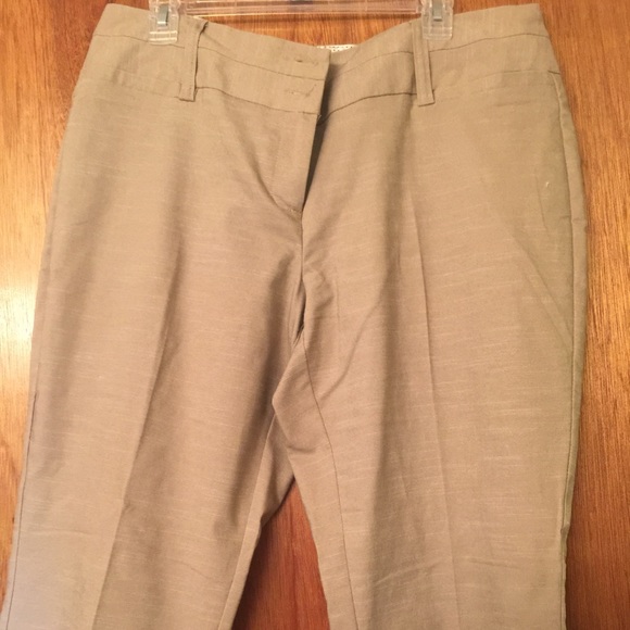 Maurices slacks / dress pants tan