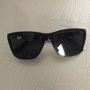 Black Ray-Ban sunglasses