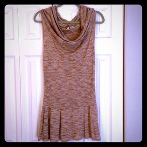 Anthropologie Racerback Sweater Dress Size Small