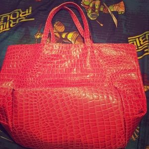 Bath and body works big pink bag