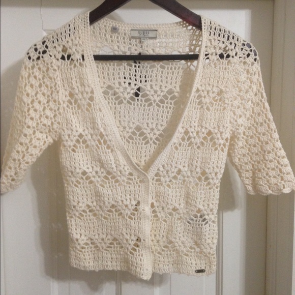 Guess Crochet Sweater