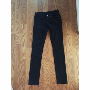 Black skinny jeans!