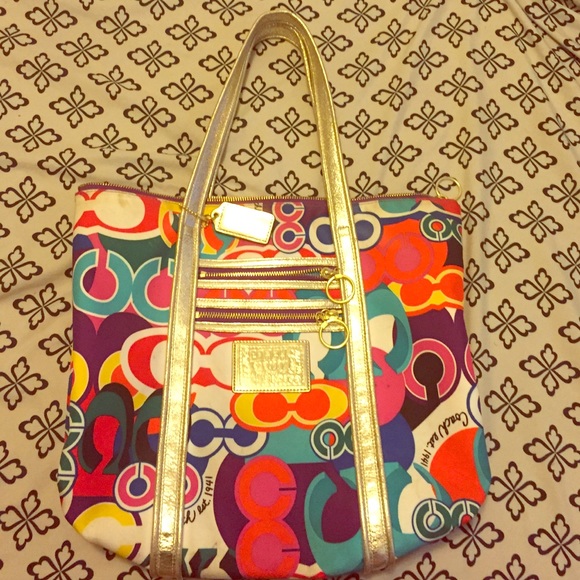 COACH POPPY TOTE