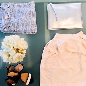 Last chance❗️J. Crew pleated skirt