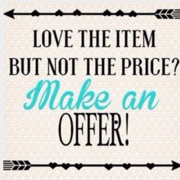 All offers considered! 😌