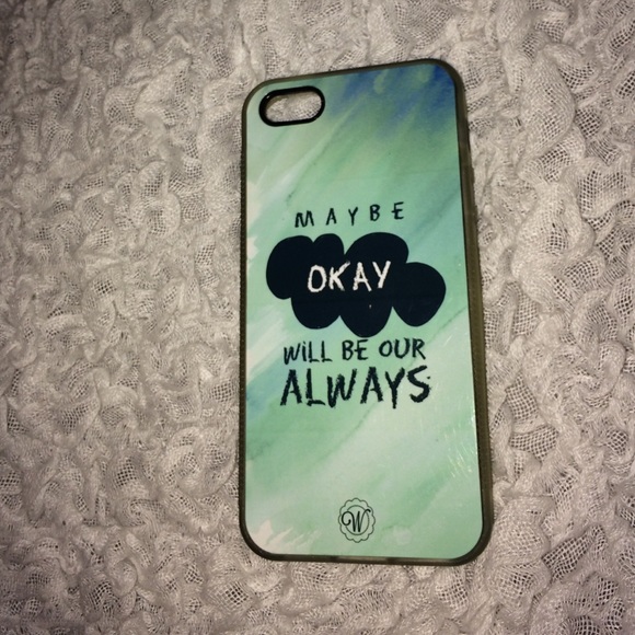 Wallflower Design Co Fault In Our Stars iPhone 5/5