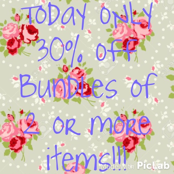 30% off all bundles of 2 or more items!