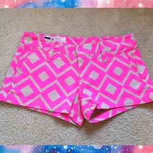 🐷Hurley Pink Print Shorts 🐷