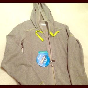 COLUMBIA HEATHER HONEY III FULL ZIP HOODIE SIZE XS