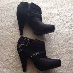 Aldo Buckle Booties
