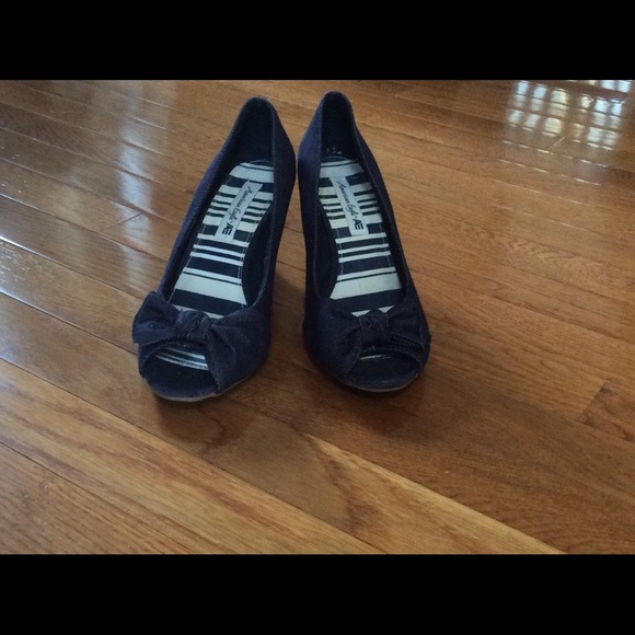 Adorable Denim wedges