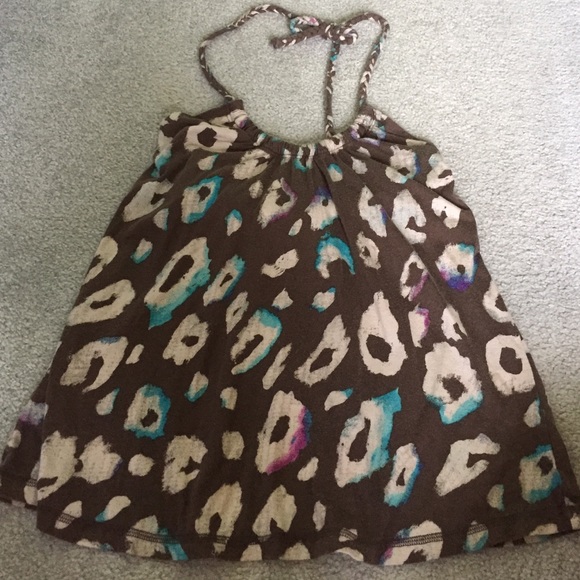 American Eagle leopard top