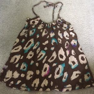 American Eagle leopard top