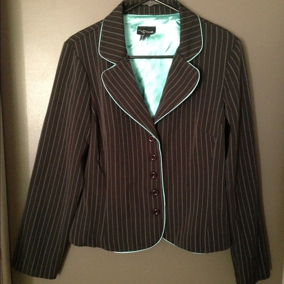 Pin Striped Skirt Suit Never Worn