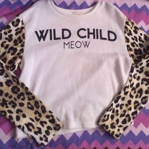 wild child meow sweater / jumper