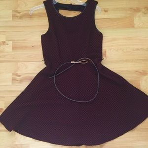 50s A- LINE DRESS FOR JUNIORS