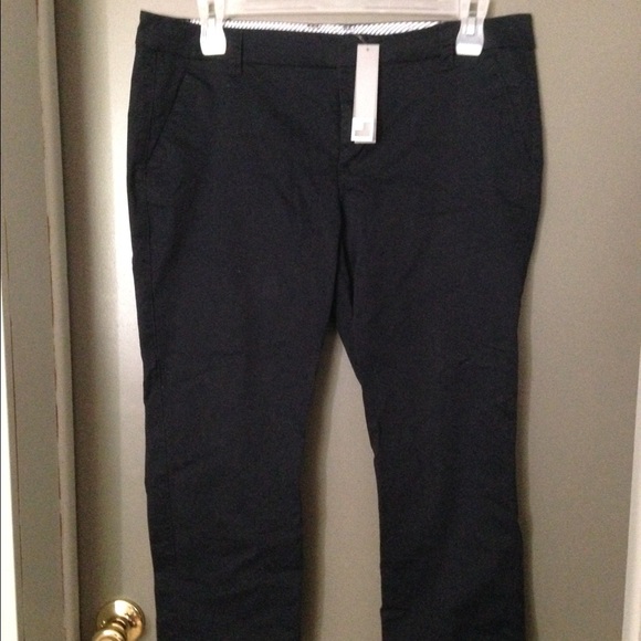JCPenny Navy Blue Capri Pants