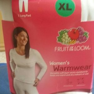 Fruit of the loom women's warmwear pant