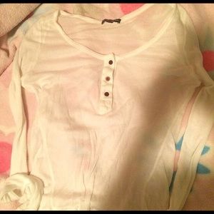 Brandy Melville White long sleeve