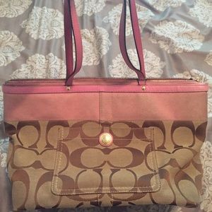 Pink Coach purse